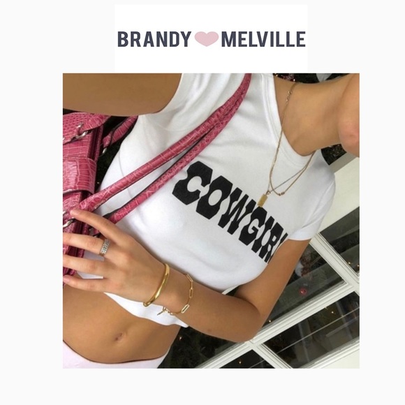 Brandy Melville Tops - brandy melville cowgirl shirt <3